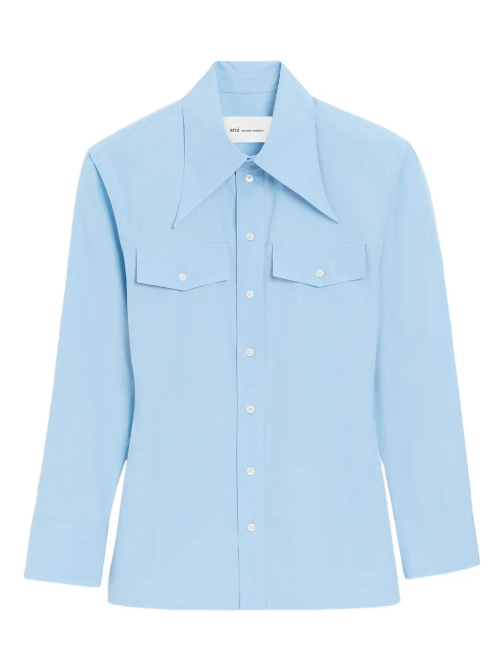 chemise à manches bouffantes